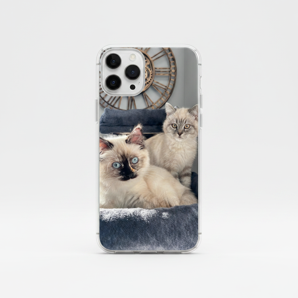 Telefoonhoesje met huisdier portret